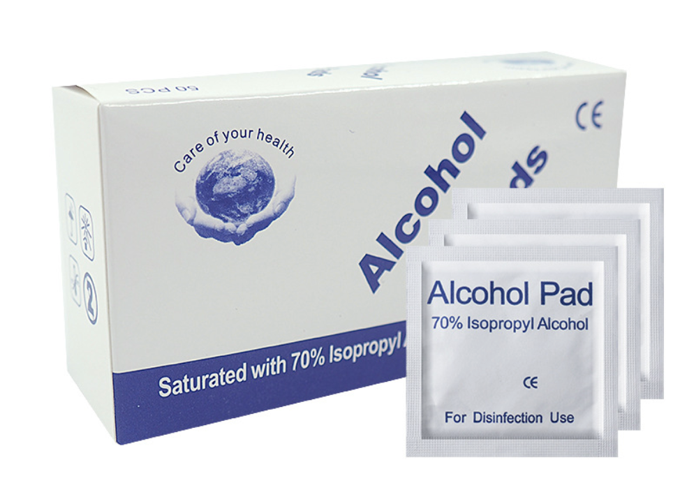 100 pcs Alcohol Wipes